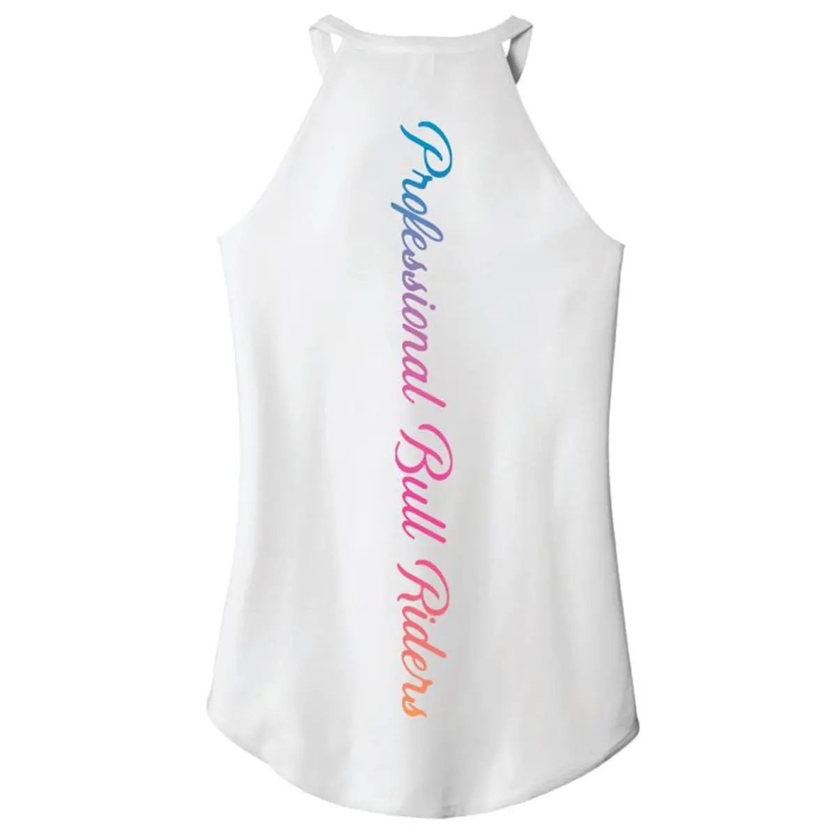Pbr Neon Ombre Rocker Tank - White 1