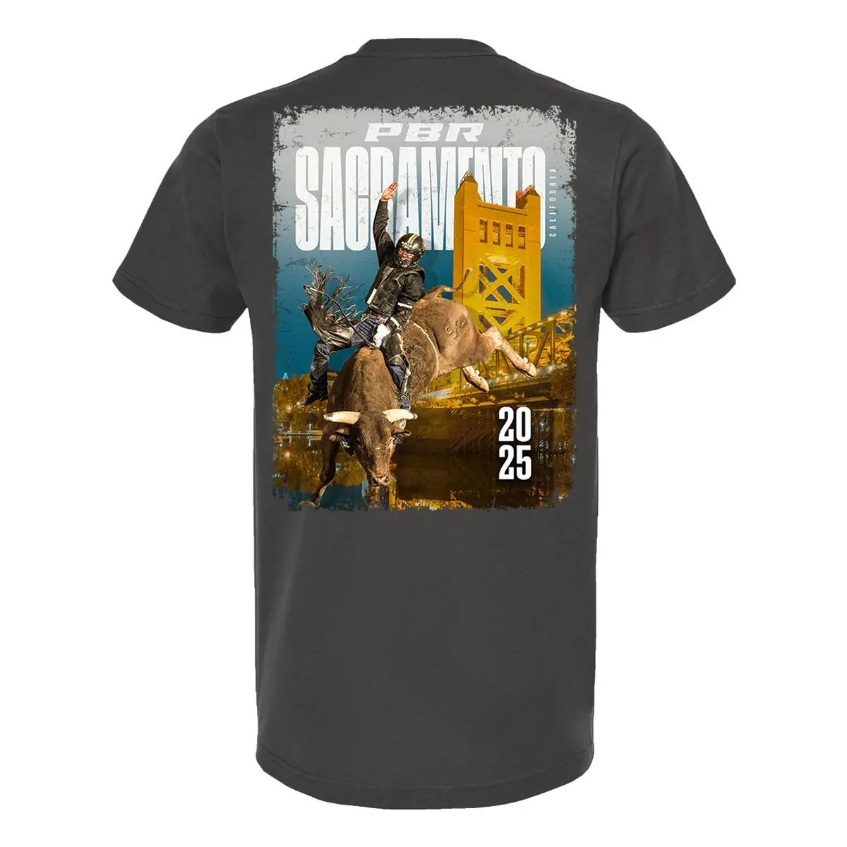 Pbr Sacramento 2025 Utb Tour City T-Shirt 1