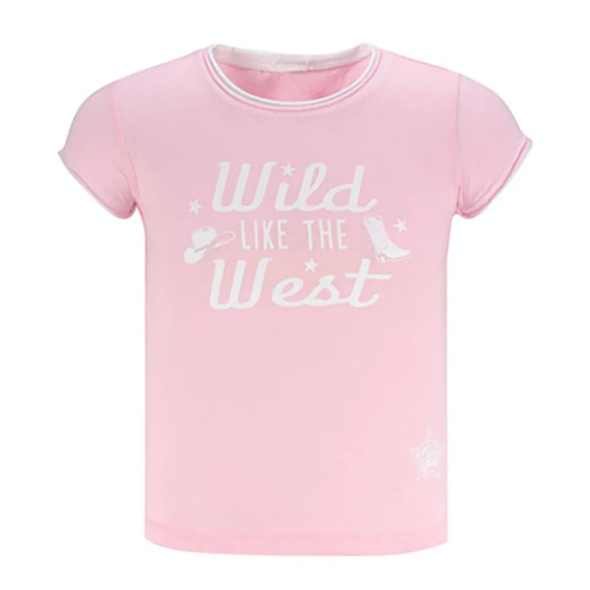 Pbr Wild Like The West Toddler T-Shirt - Pink 1