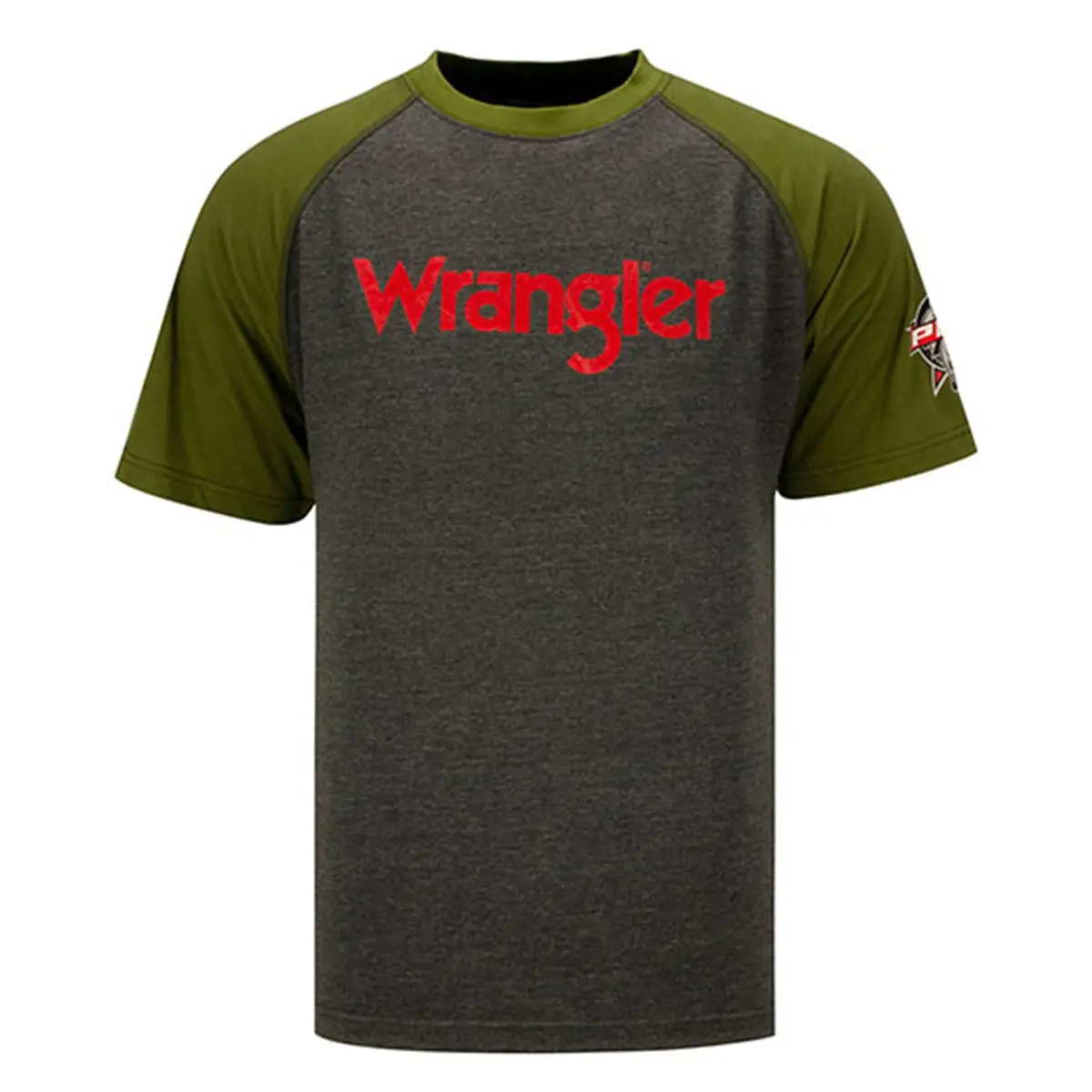 Pbr X Wrangler Contrast Two Tone T-Shirt - Grey 1