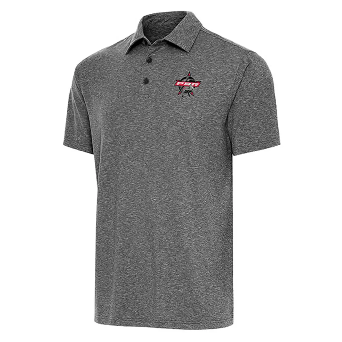 Pbr Patch Polo Shirt - Grey 1