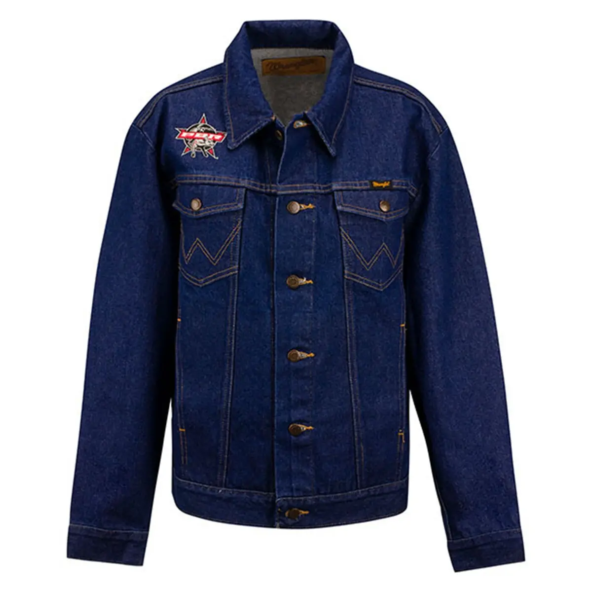 Pbr Wrangler Denim Jacket - Blue 1