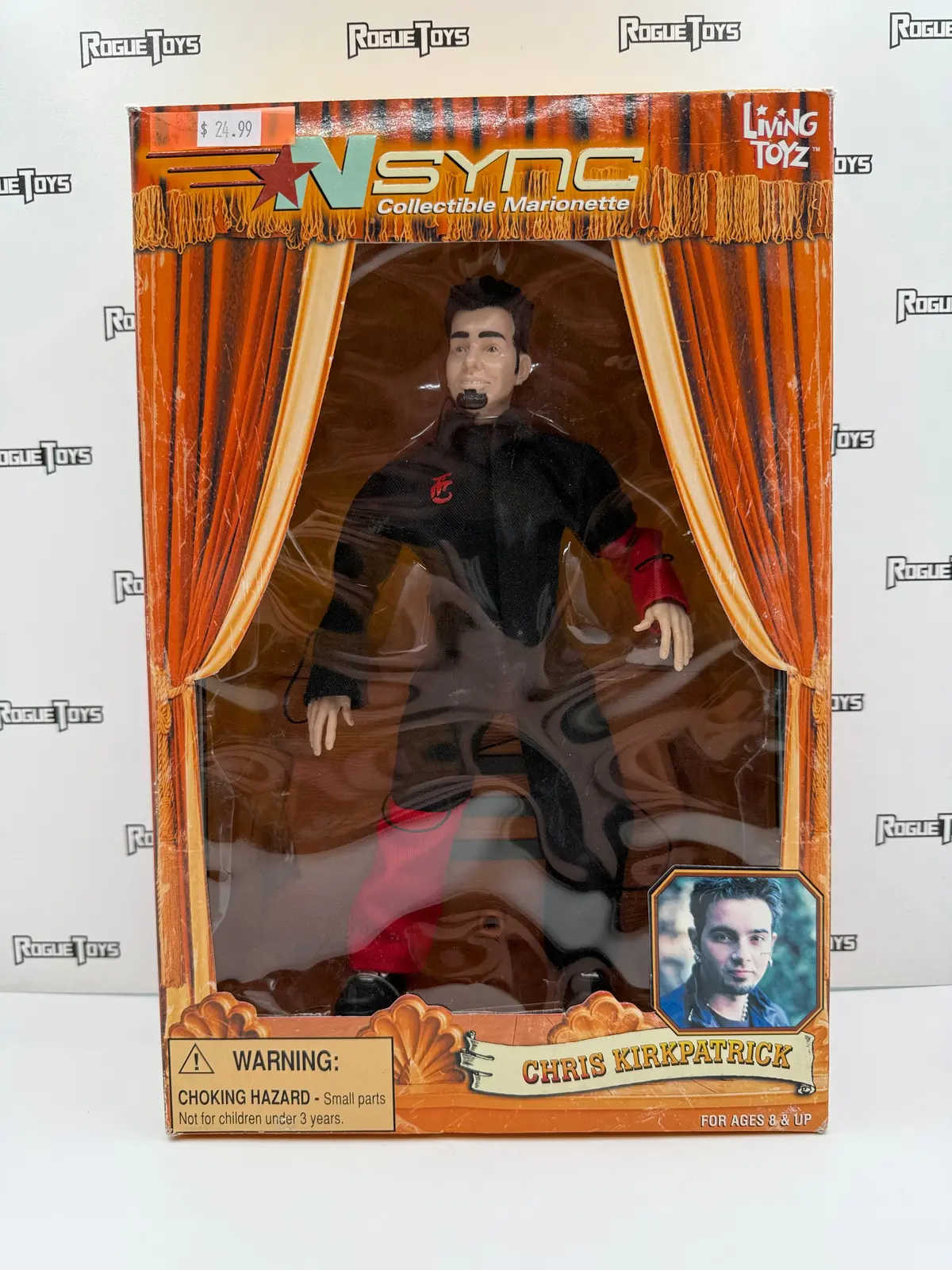 Living Toyz Nsync Collectible Marionette Chris Kirkpatrick 1