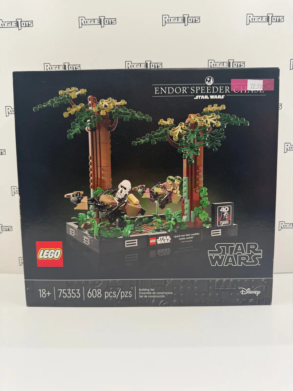 Lego Star Wars 75353 Endor Speeder Chase 1