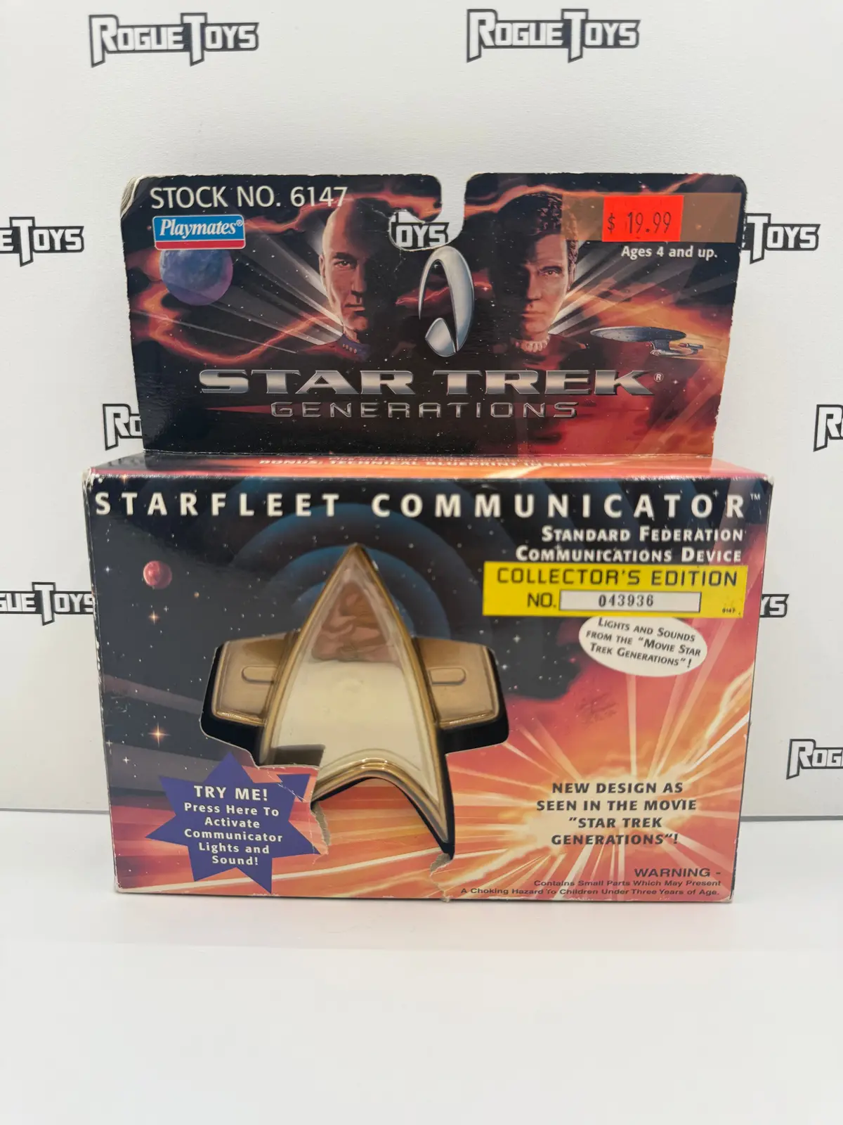 Playmates Star Trek Generations Starfleet Communicator (Collector’S Edition No. 043936) 1
