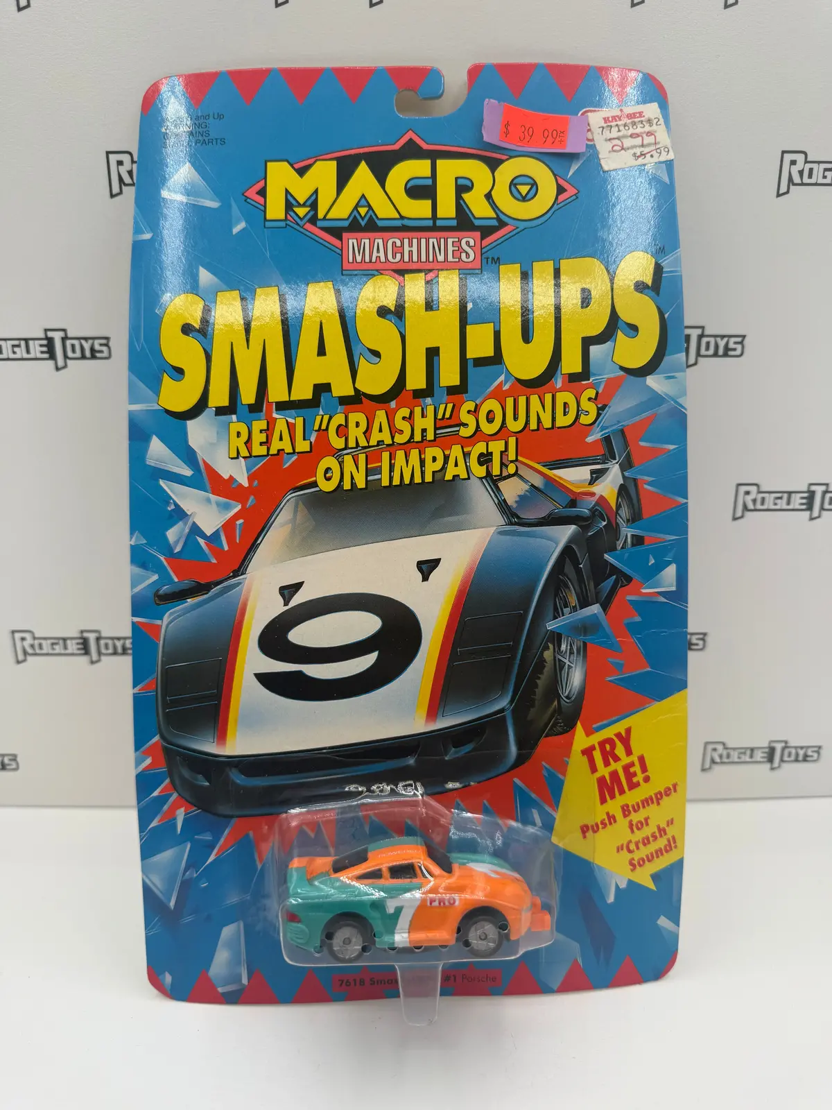 Galoob Macro Machines Smash-Ups #1 Porsche 1