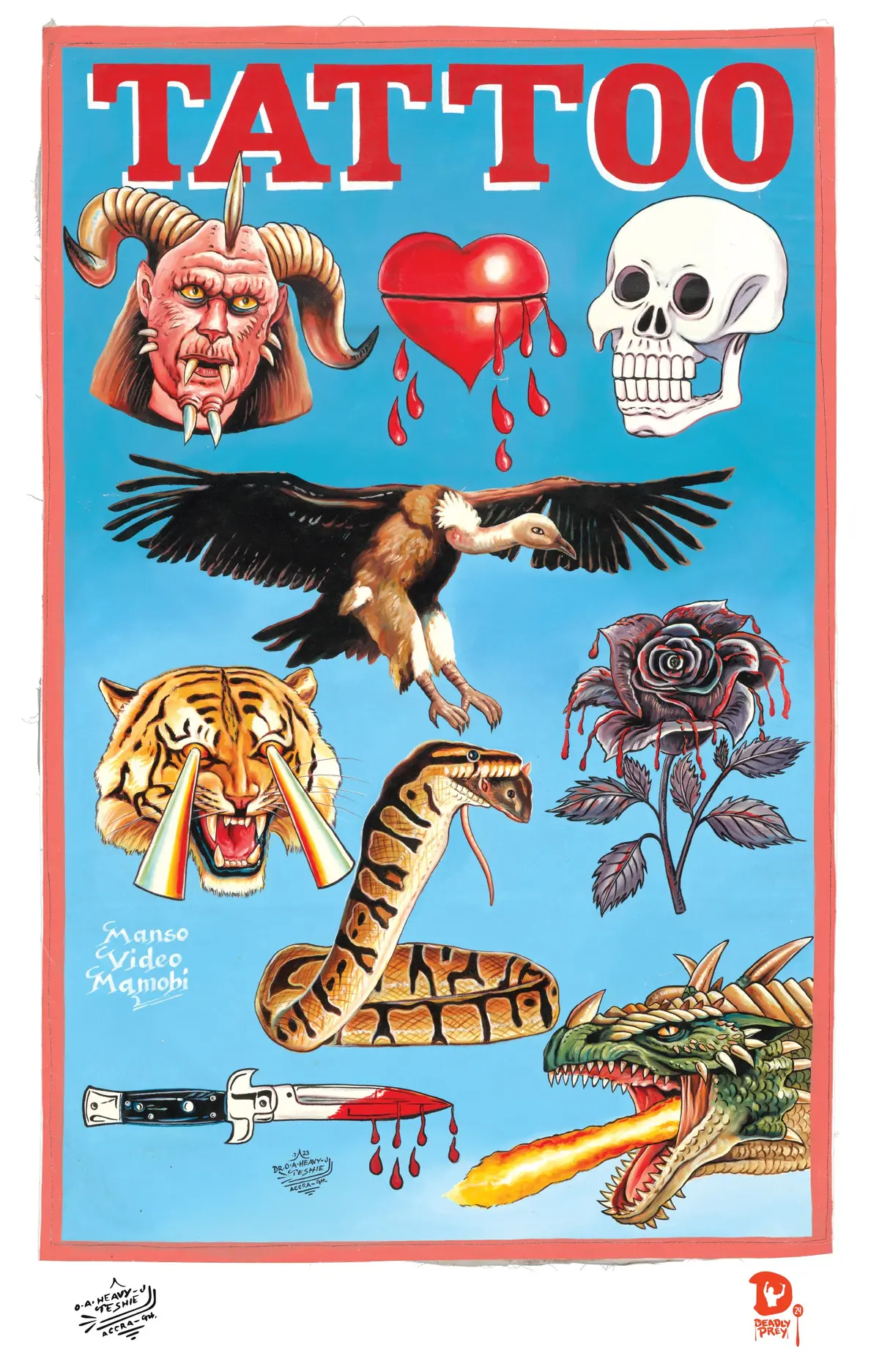 Tattoo (High Quality Print) - Heavy J 1