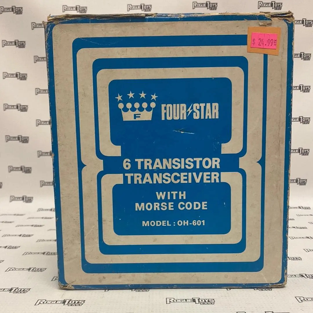 Four Star 6 Transistor Transceiver With Morse Code Model: Oh-601 1