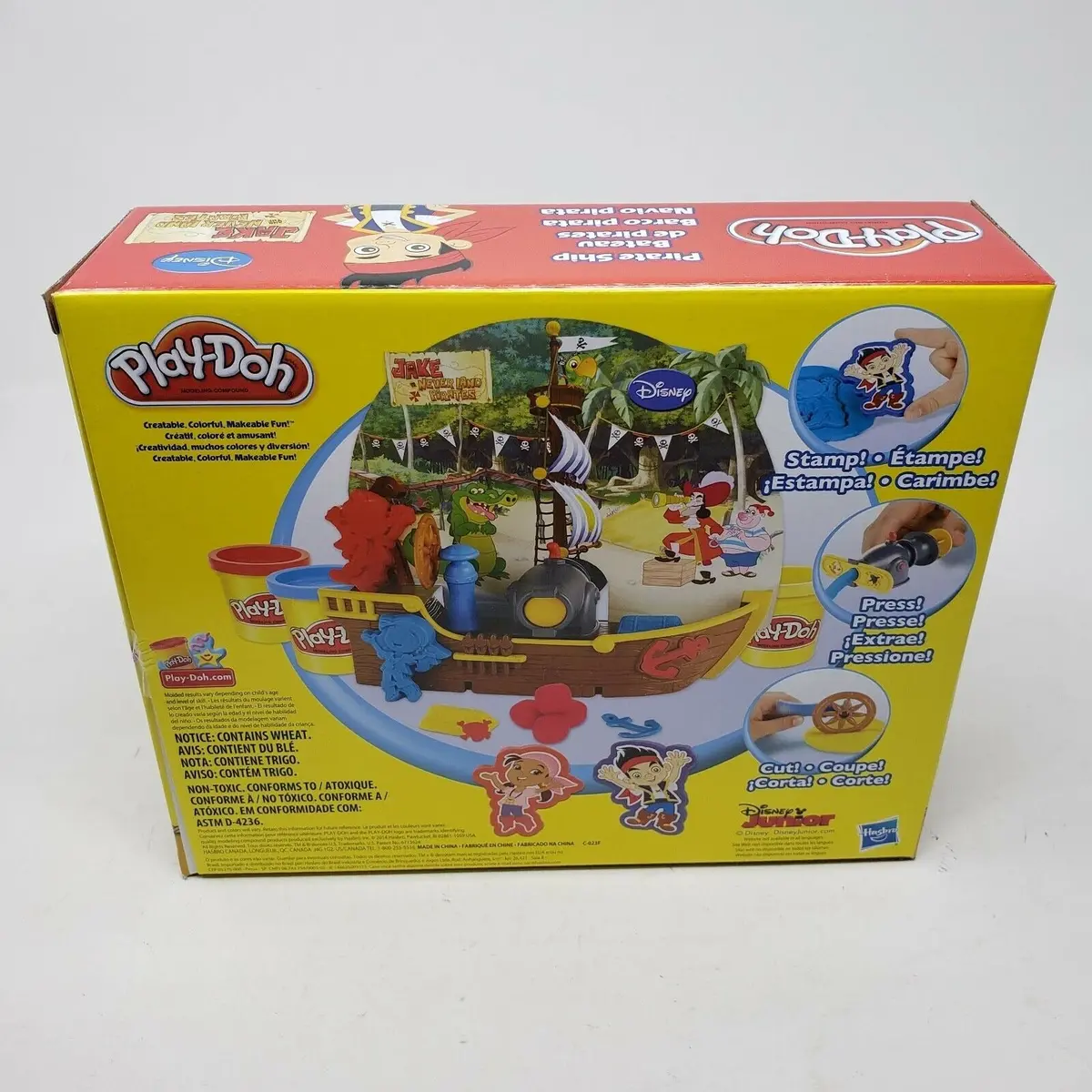 Disney Play-Doh Jake And The Never Land Pirates Pirate Ship Toys R Us Exclusive 2