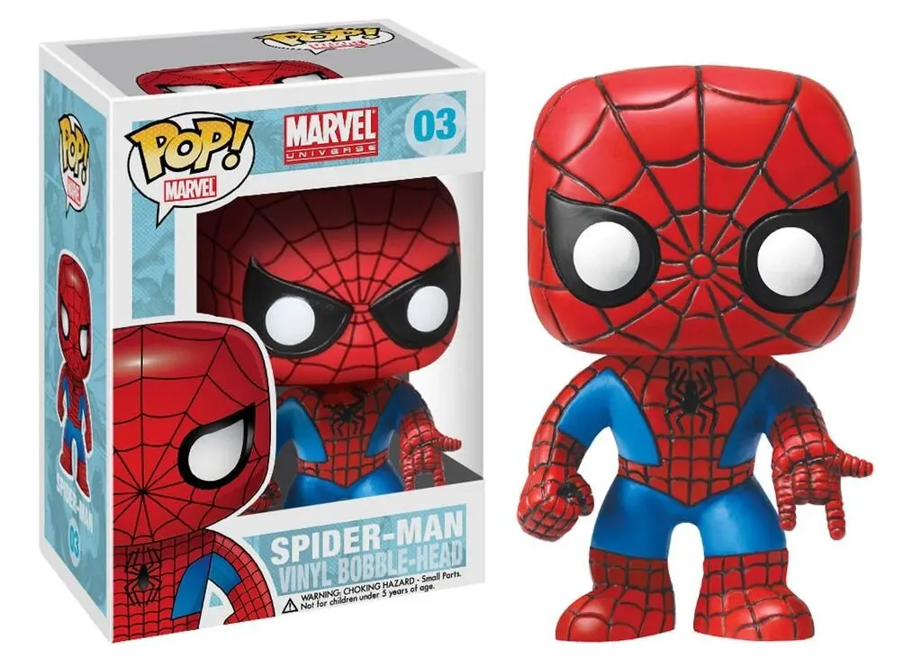 Funko Pop! Marvel #03 - Spider-Man Vinyl Figure (02276) Last One! 1