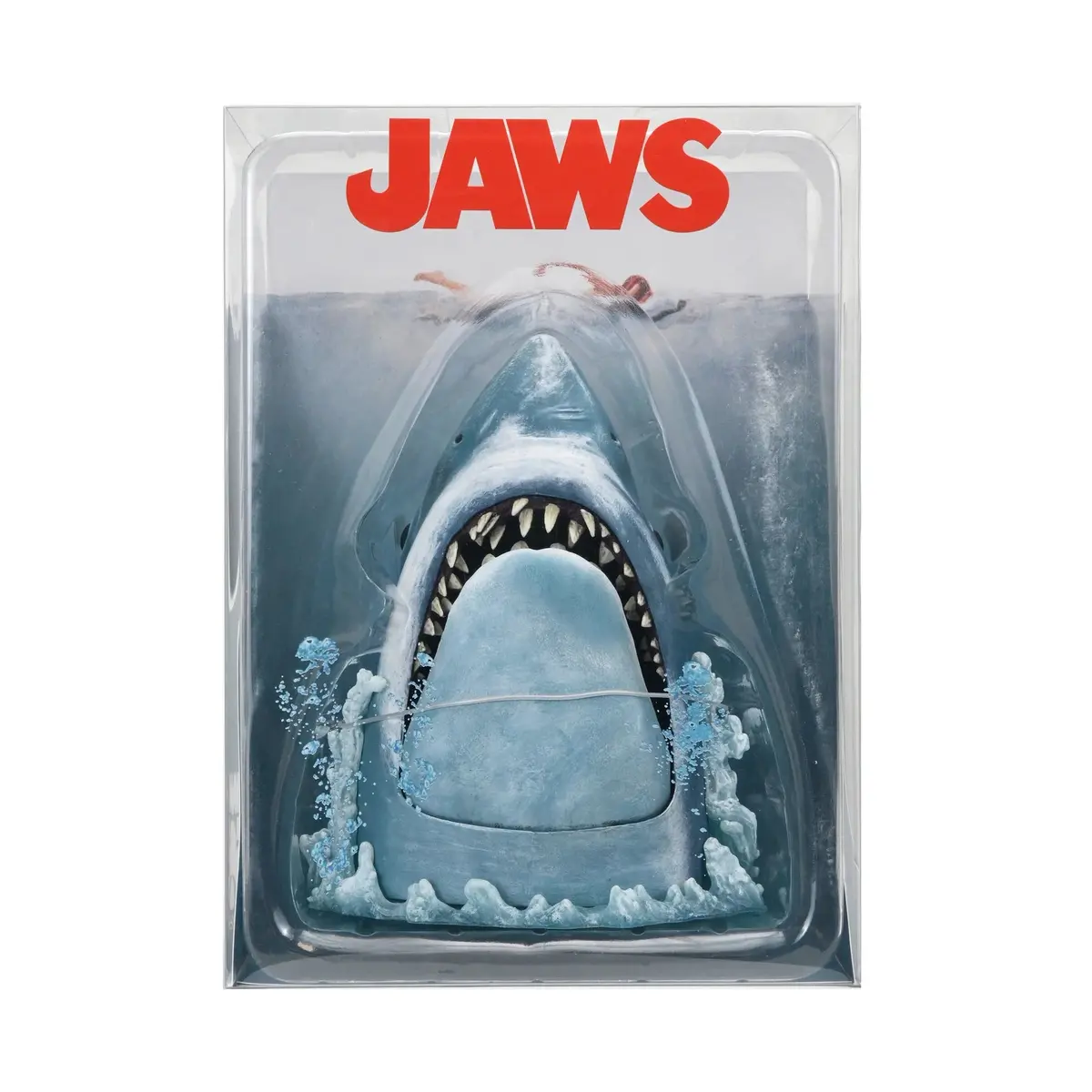 Neca - Poster Series - Jaws: 50Th Anniversary - 3D Display Piece - 8-Inch Articulated Figure (03361) 1