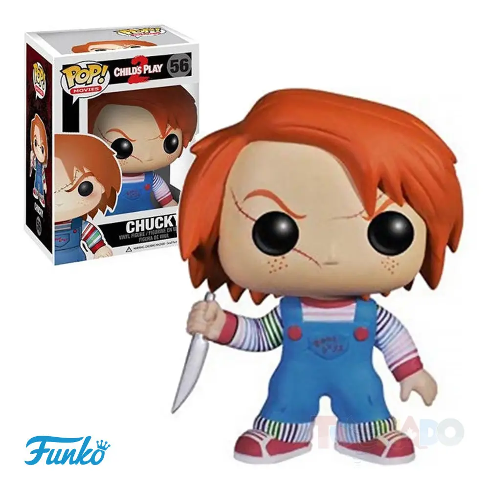 Funko Pop! Movies #56 - Child's Play 2 - Chucky Vinyl Figure (03362) Low Stock 1