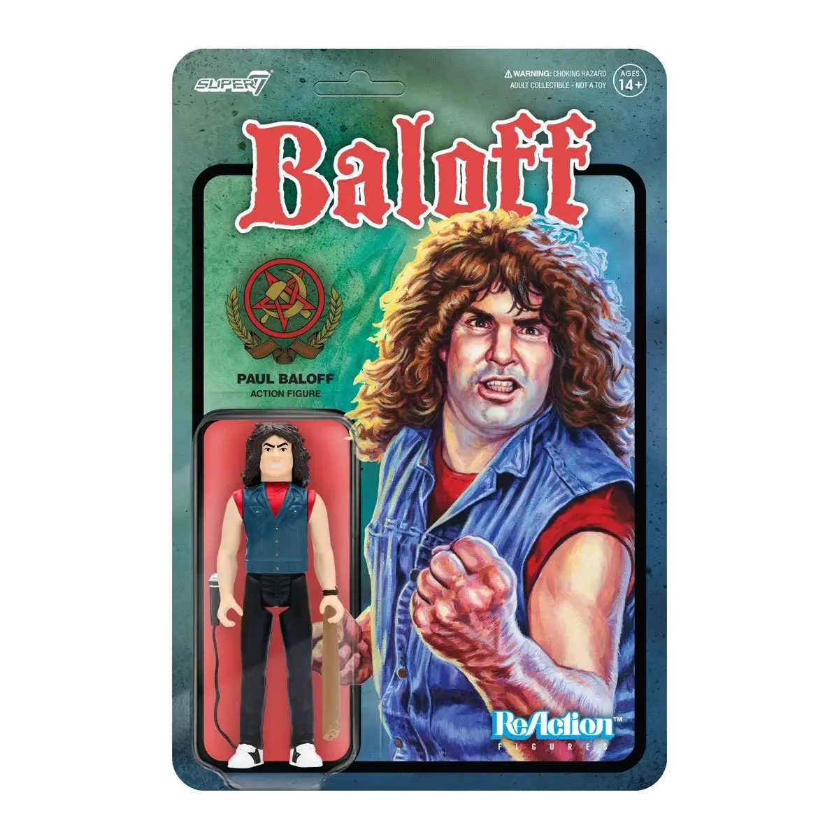 Super7 Reaction Figures - Paul Baloff Action Figure Low Stock 1