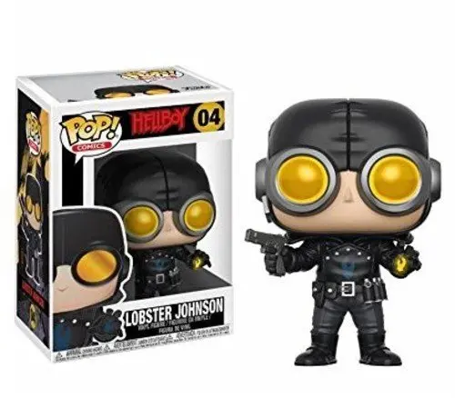 Funko Pop! Comics #04 - Hellboy - Lobster Johnson Vinyl Figure 1