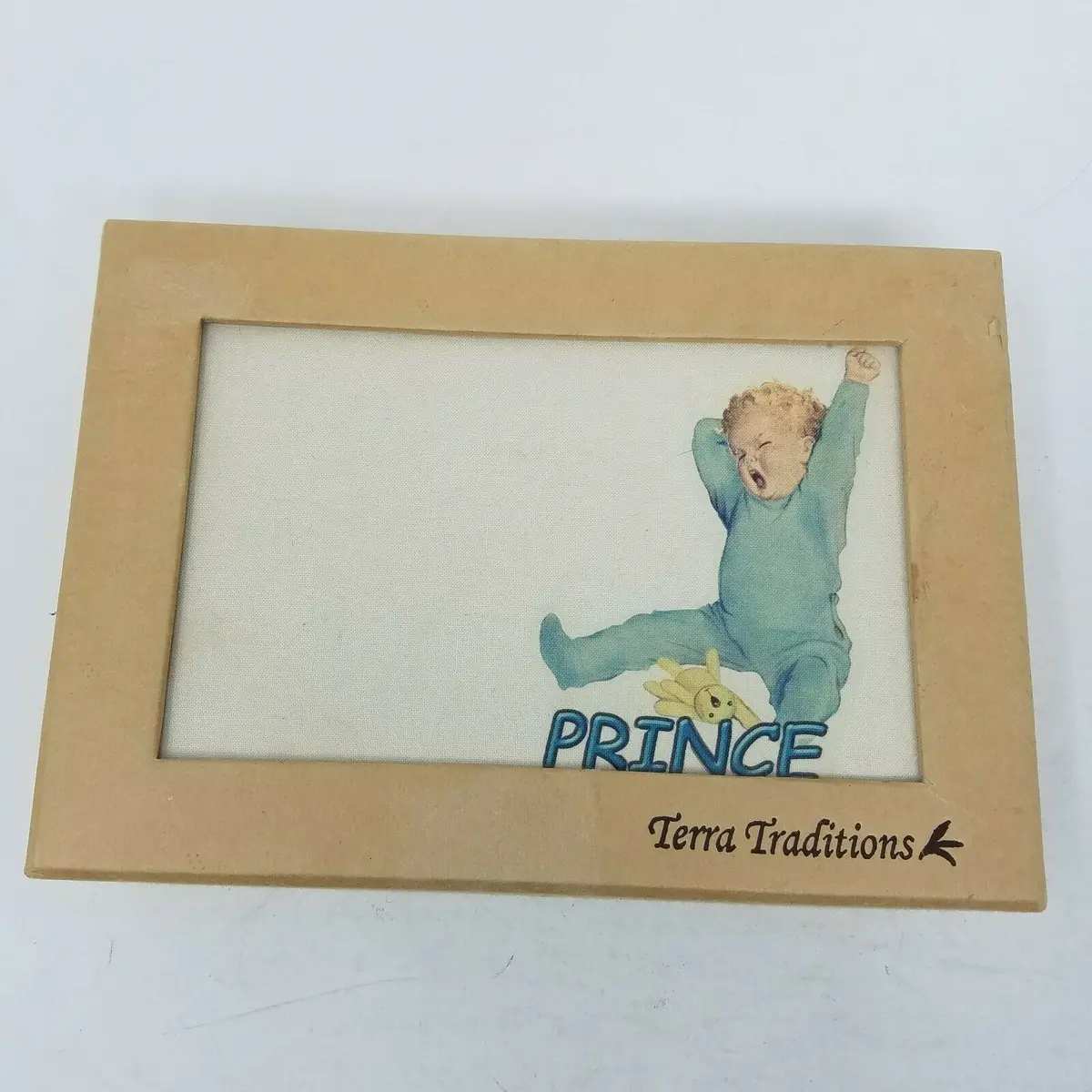 Terra Traditions Prince Baby Boy Book Photo Album Fits100 4X6 Photos Vintage 1