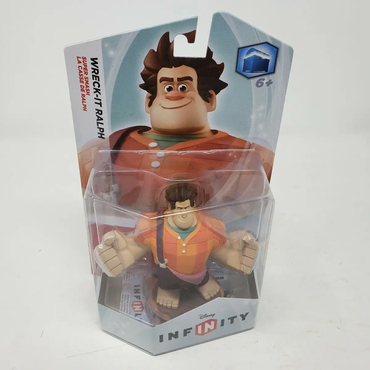 Disney Infinity Wreck-It Ralph Super Smash Figure Toy Box Figure 1 Web Code Card 1