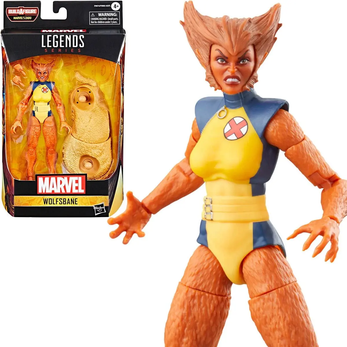 Marvel Legends Series - Zabu Baf - Wolfsbane Action Figure (F9074) Low Stock 1