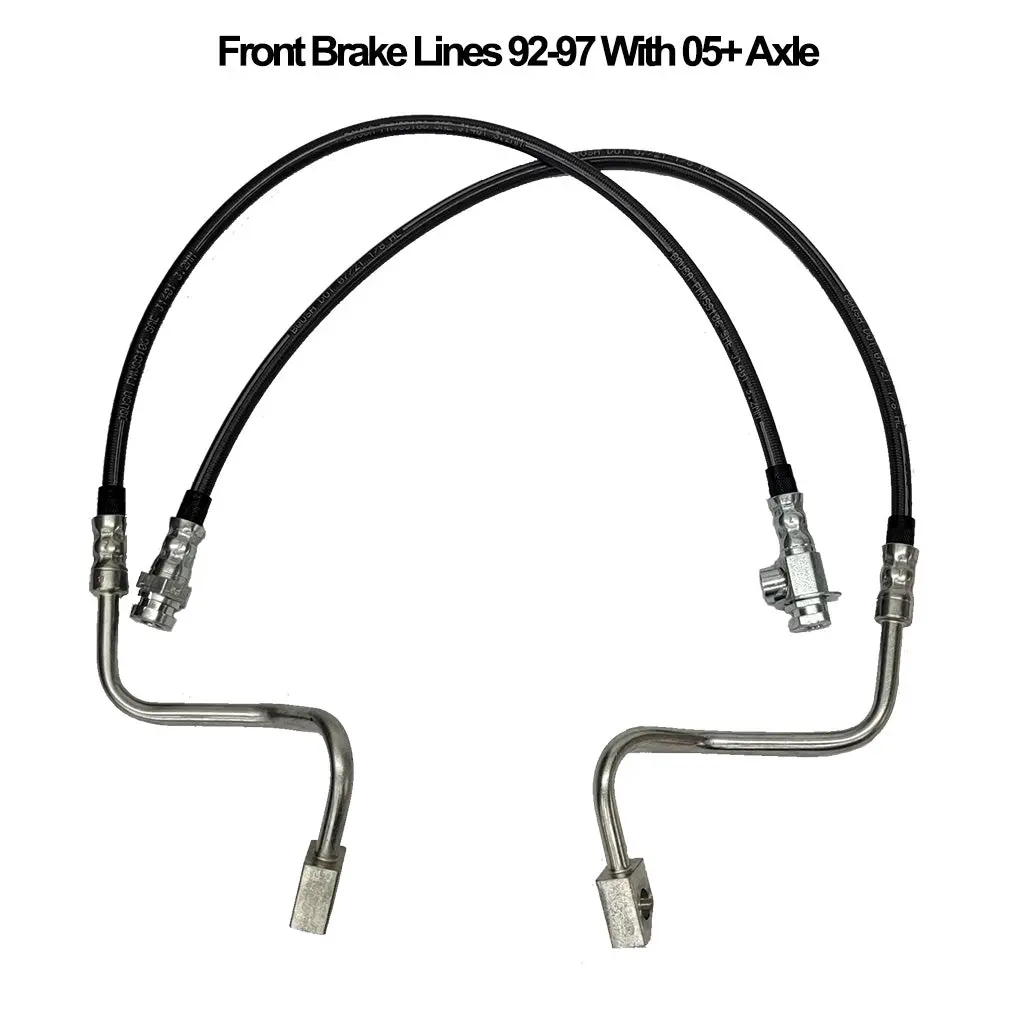 Ford Brake Lines - Extended, Super Duty Conversion - 1992-1997 Ford F-Series 2