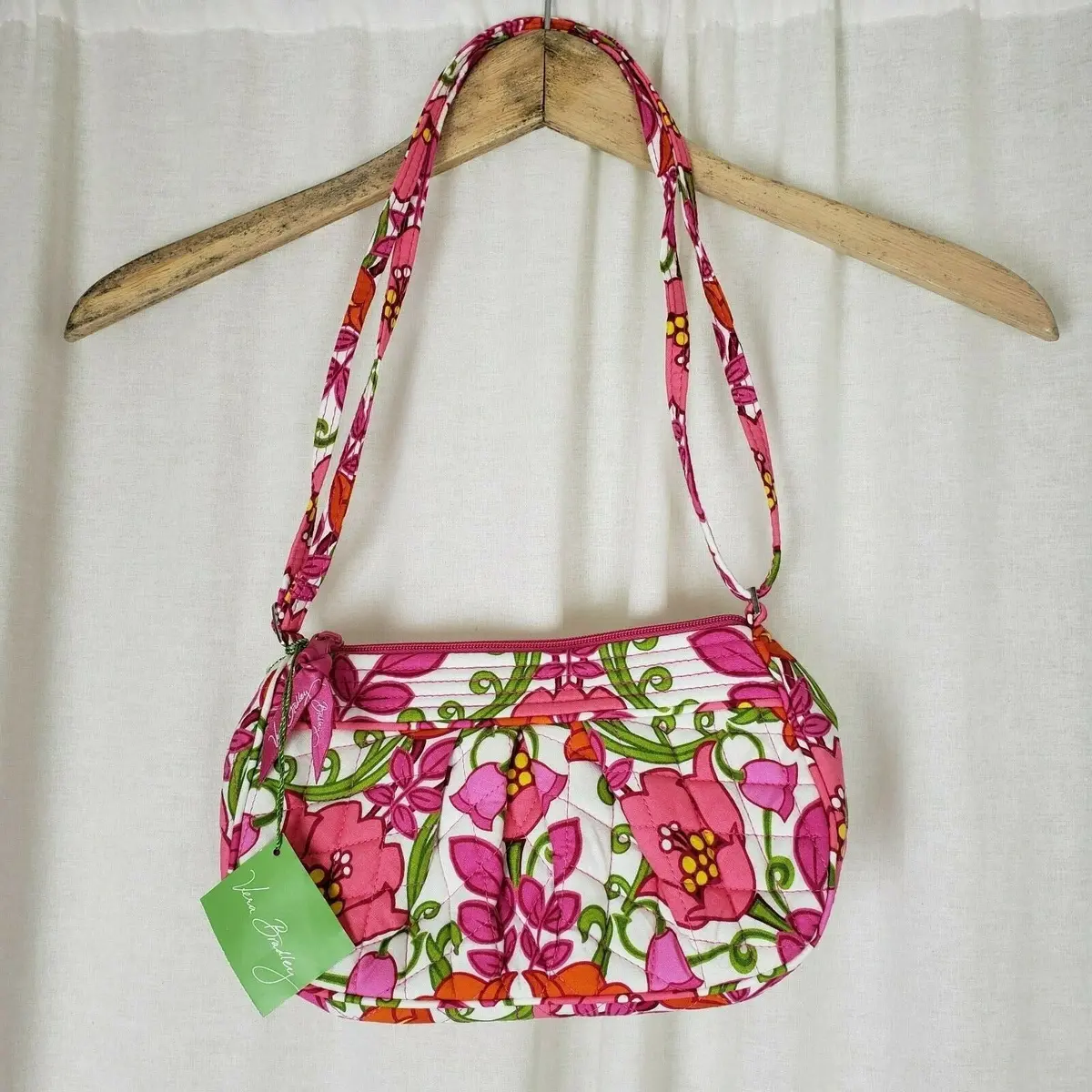 Vera Bradley Lilli Bell Frannie Sm Bag Retired Handbag Purse Pocketbook Clutch 1