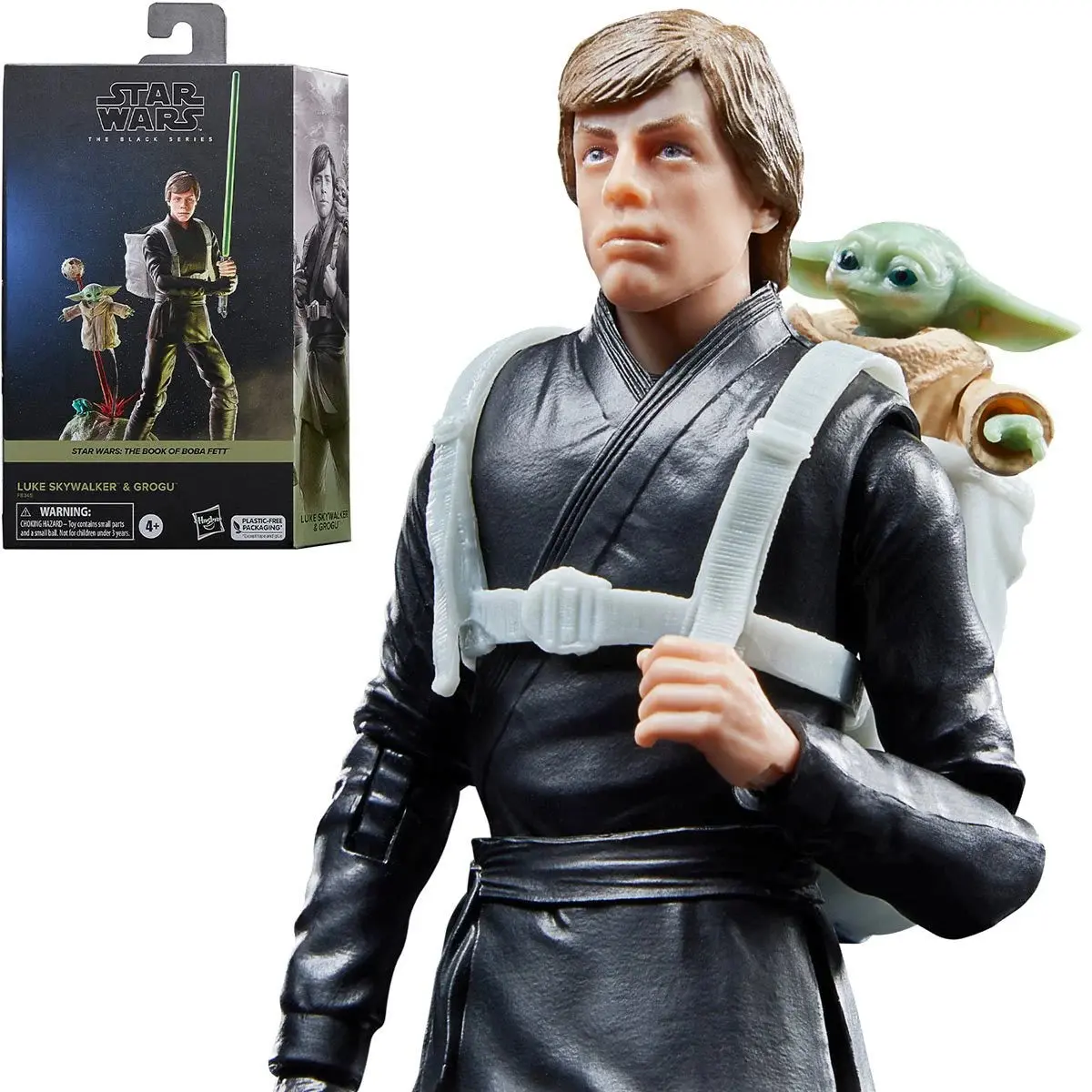 Star Wars: The Black Series - The Book Of Boba Fett - Luke Skywalker & Grogu Action Figure (F8345) Last One! 1