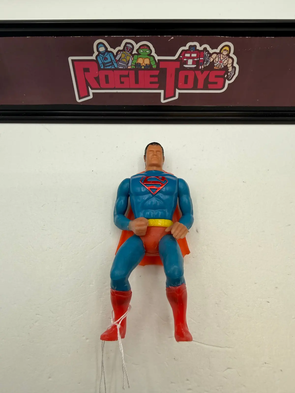 Mego Pocket Comic Action Heroes Dc Bent Leg Superman 1