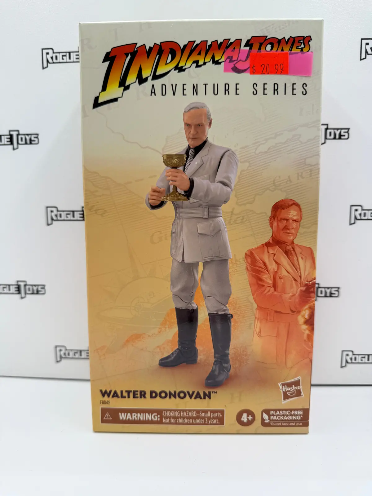 Hasbro Indiana Jones Adventure Series Indiana Jones And The Last Crusade Walter Donovan 1