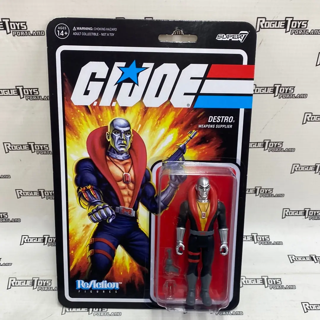 Reaction Figures Gi Joe Destro 1