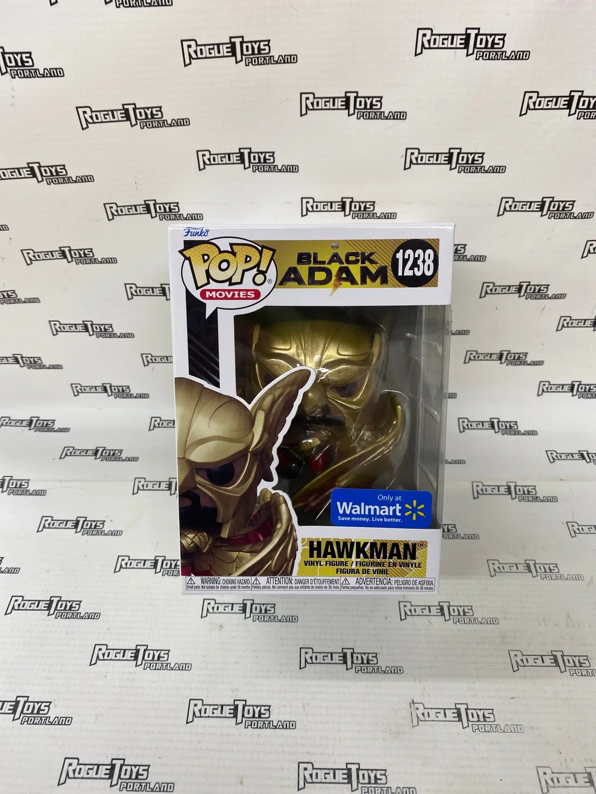 Funko Pop! Movies Black Adam Hawkman #1238 Walmart Exclusive 1