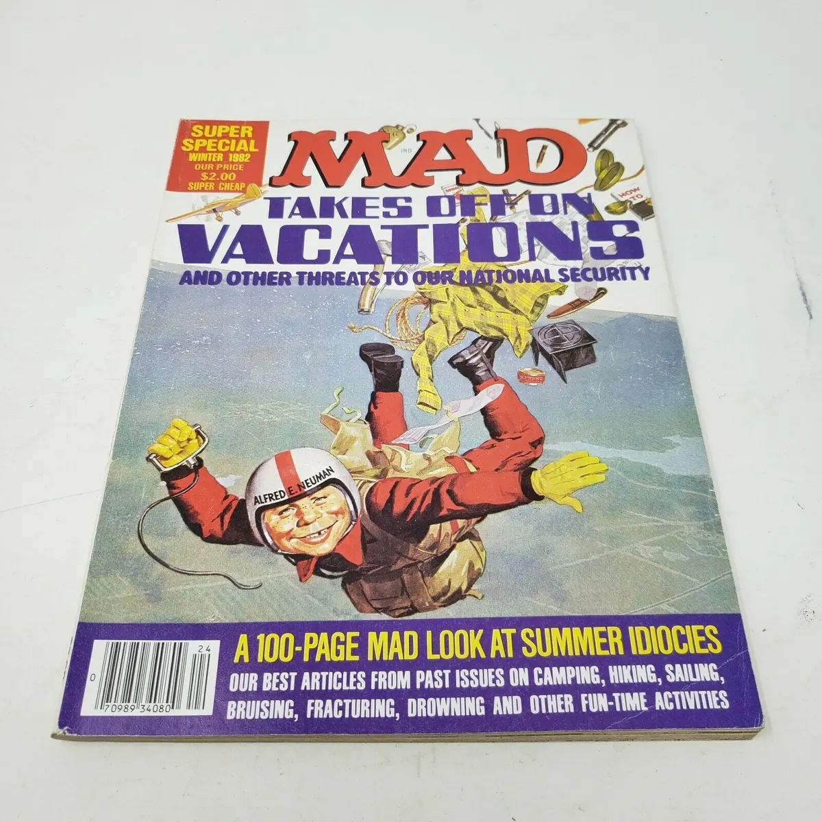 Mad Magazine Takes Off On Vacations Super Special Winter 1982 Vintage Idiocies 1