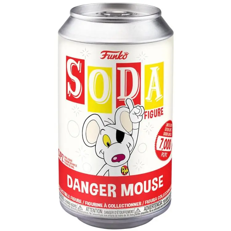 Funko Vinyl Soda - Danger Mouse Vinyl Figure Low Stock 1