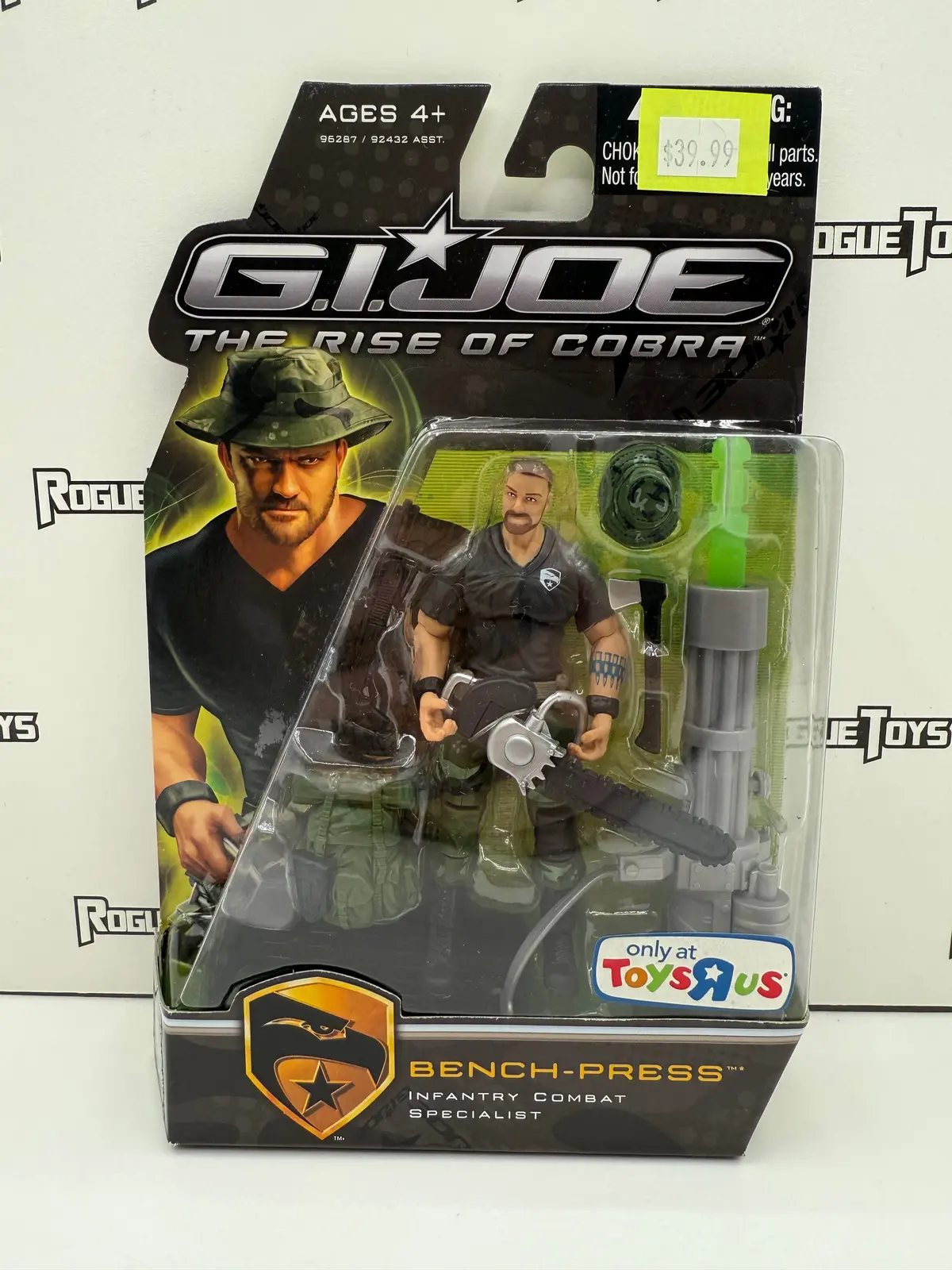 Hasbro G.I. Joe The Rise Of Cobra Bench-Press (Infantry Combat Specialist) (Toys ‘R’ Us Exclusive) 1