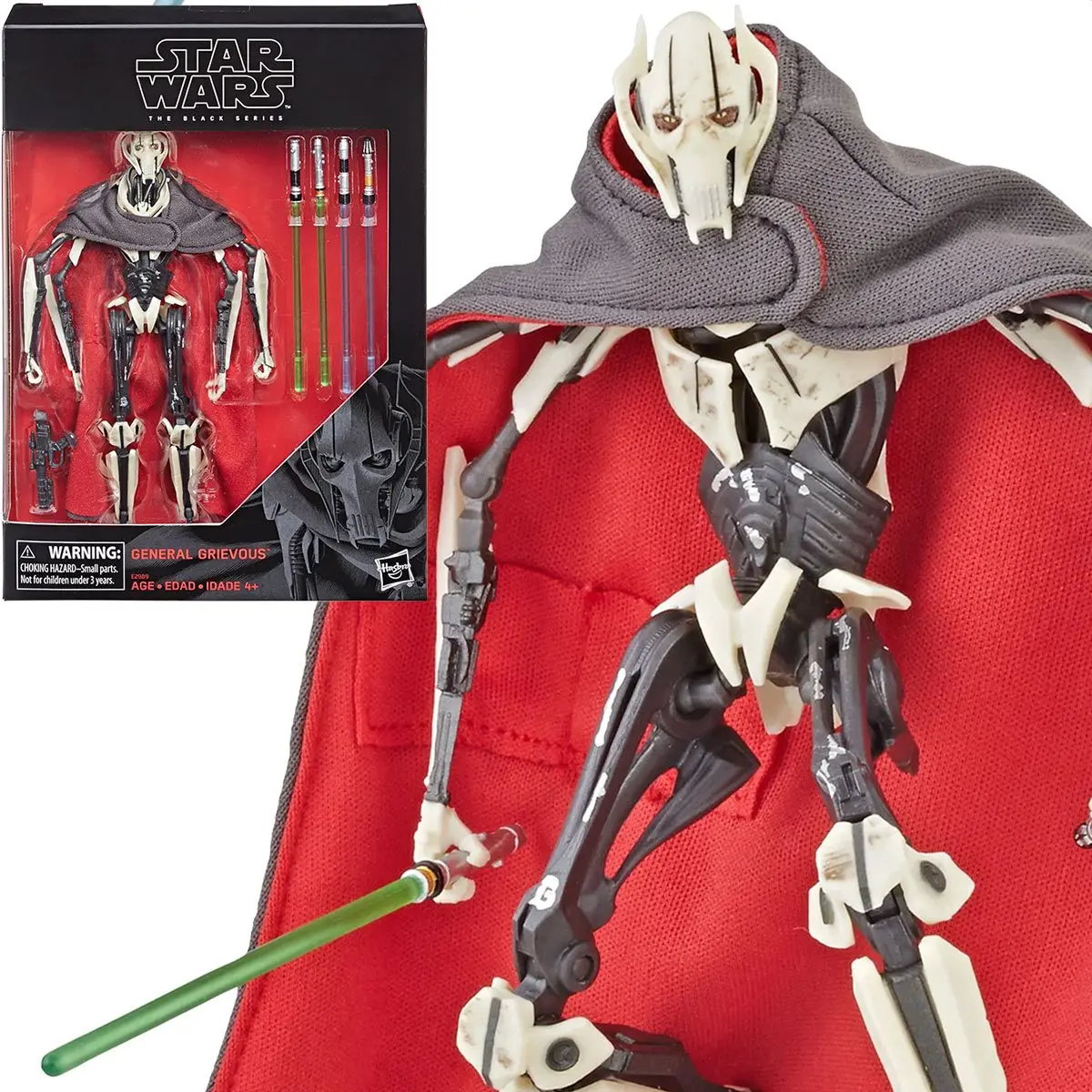 Star Wars: The Black Series - General Grievous Deluxe Action Figure (E2989) 1