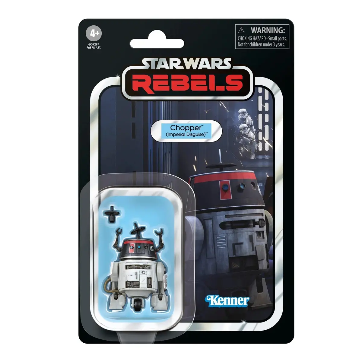 Star Wars: The Vintage Collection Vc350 - Rebels - Chopper (Imperial Disguise) Action Figure (G0929) 1