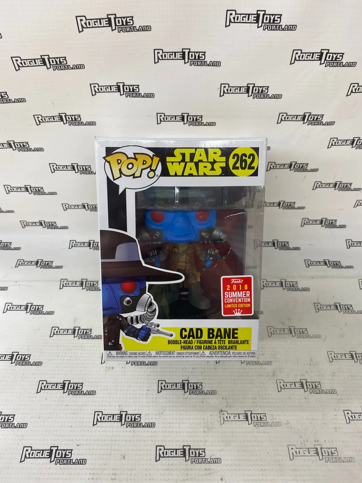 Funko Pop! Star Wars Cad Bane #262 2018 Summer Con Exclusive 1