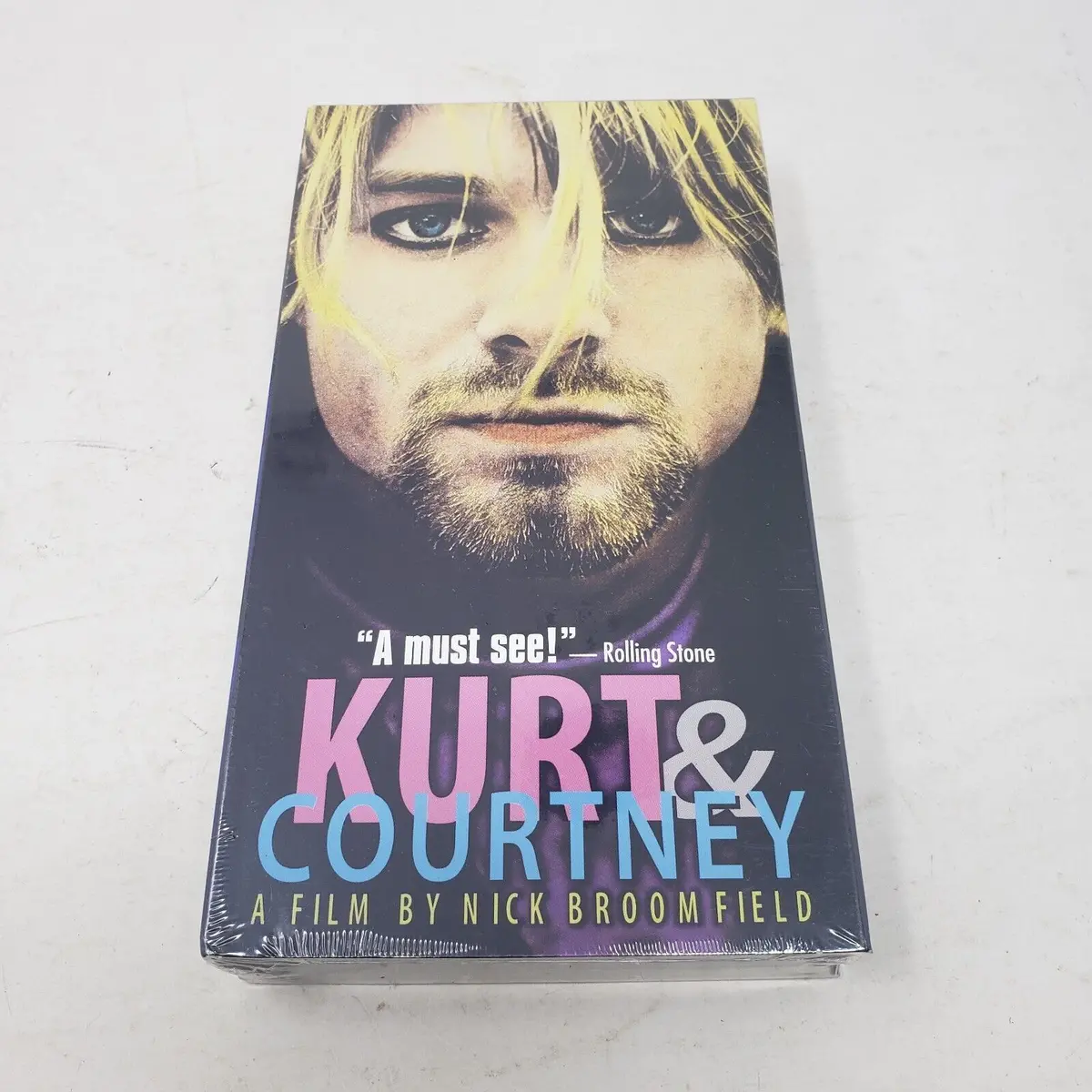 Vhs Kurt & Courtney Movie Video R 1999 Nick Broomfield New Old Stock 1