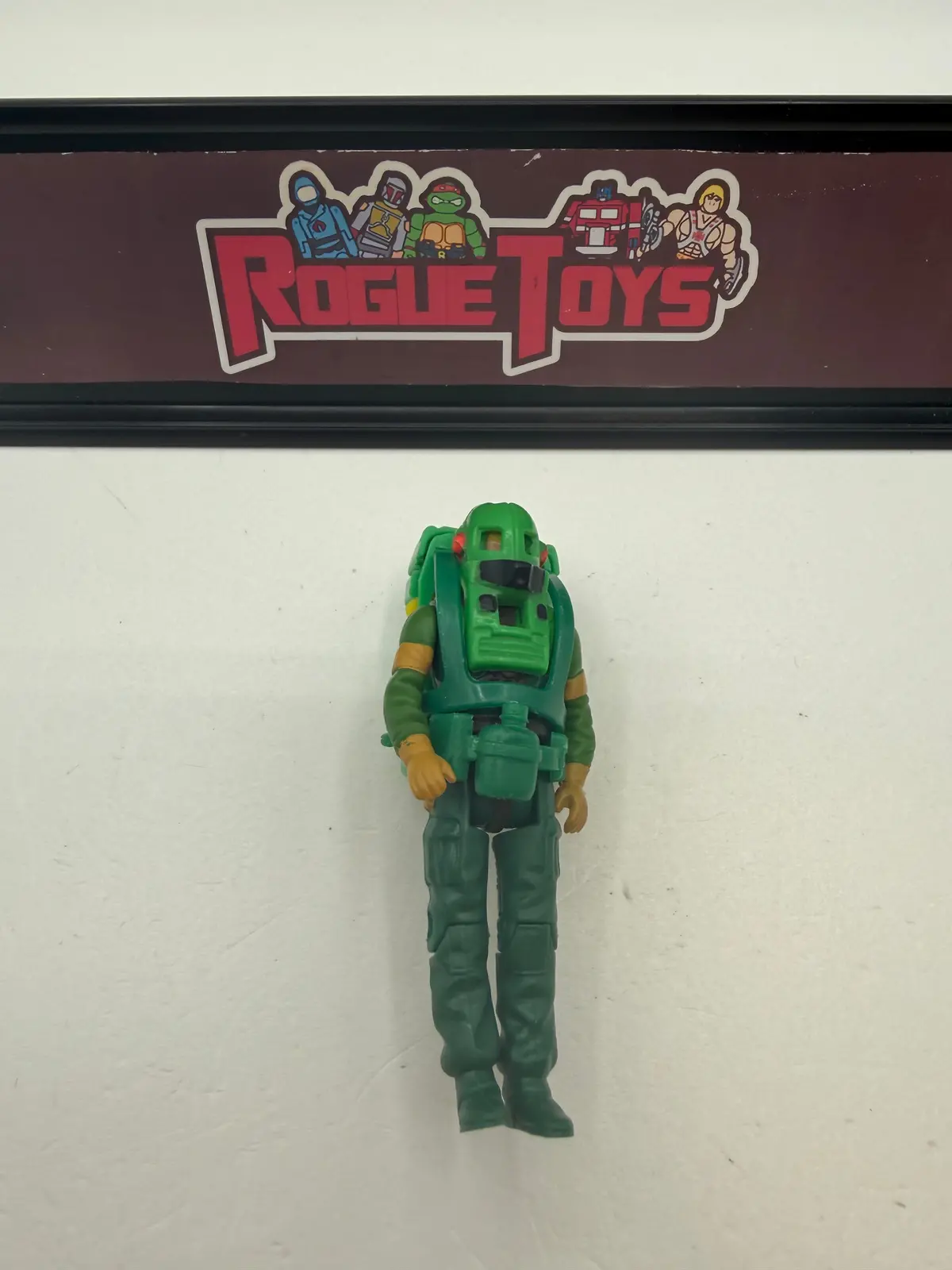 Kenner M.A.S.K. Matt Tracker Jungle Challenge W/ Belt, Mask & Rocket Backpack 1