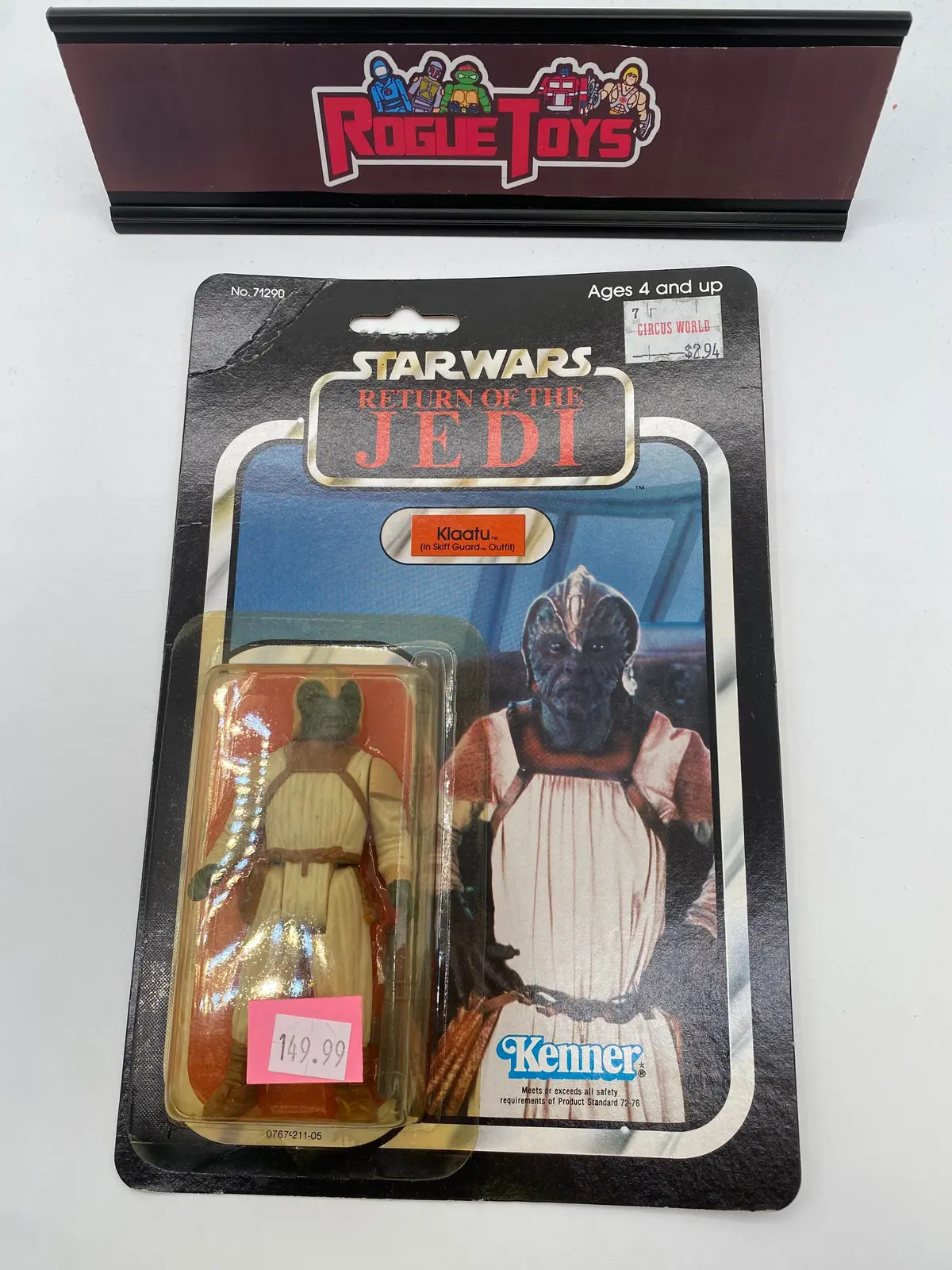 Kenner 1983 Star Wars: Return Of The Jedi Klaatu (In Skiff Guard Outfit) 1
