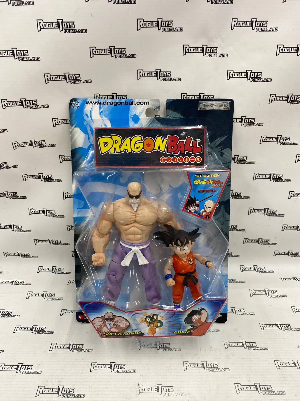 Jakks Dragonball Series 1 Super Roshi & Goku 1