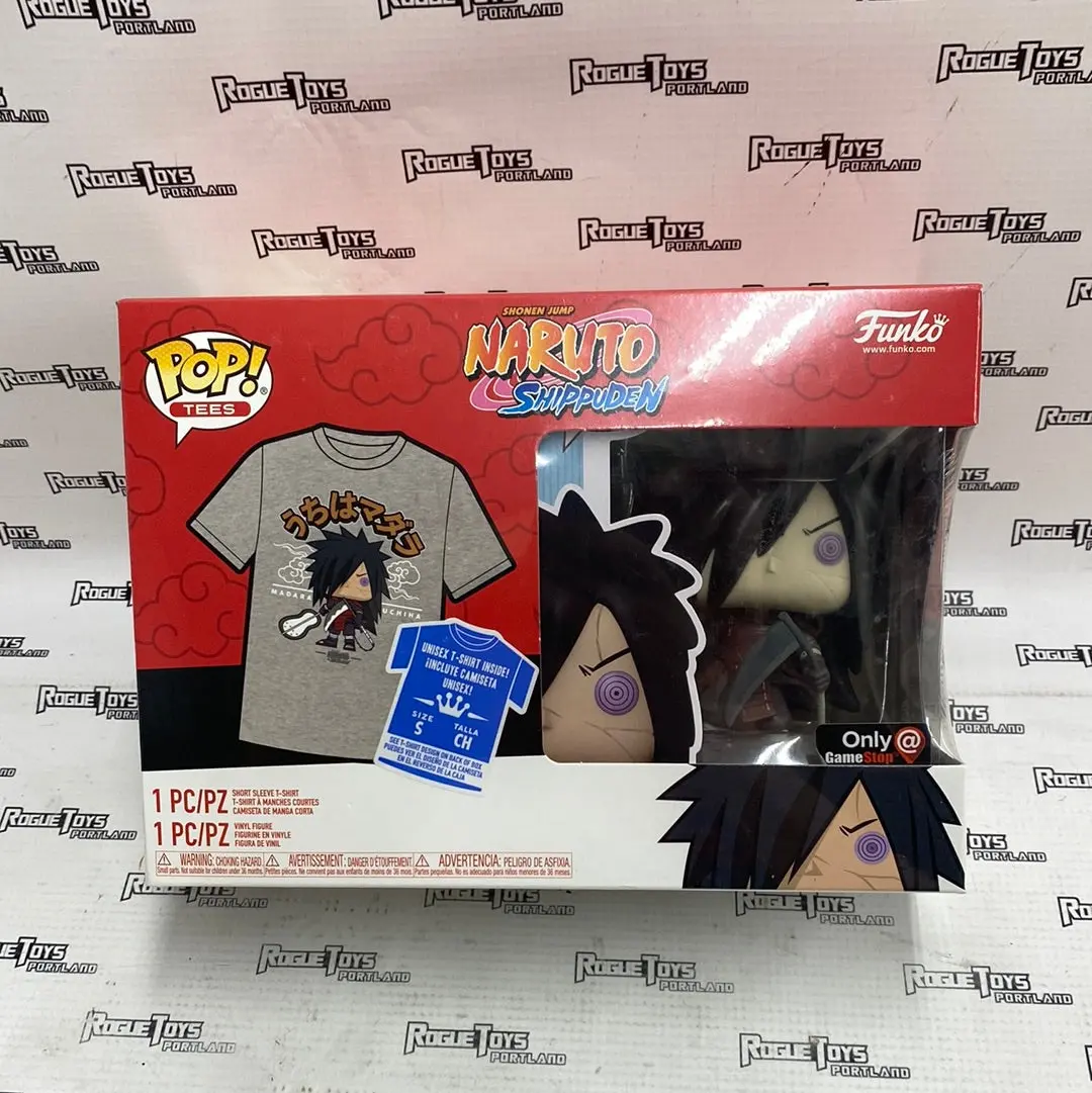 Funko Pop! Tees Naruto Shippuden Madara Uchina(Sm) Gamestop Exclusive 1