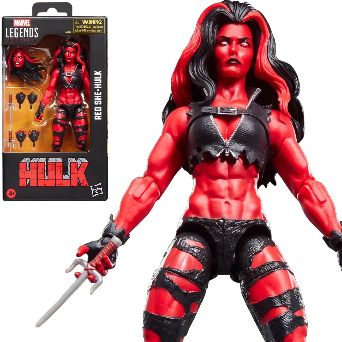 Marvel Legends Series - Hulk Comics - Red She-Hulk (Betty Ross Banner) Action Figure (G2082) Low Stock 1
