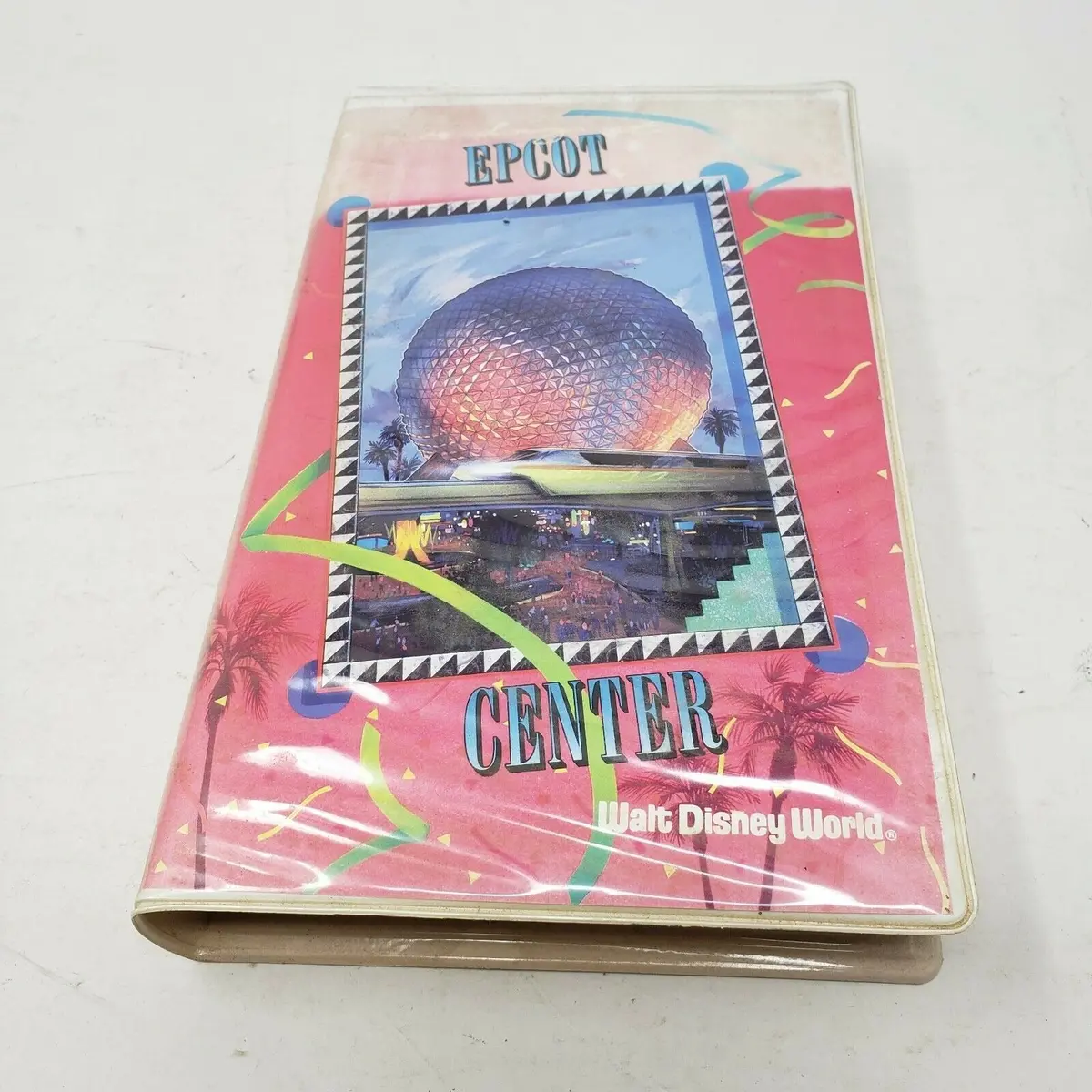 A Day At Epcot Center Walt Disney World Vhs 1991 Clamshell Case Documentary 1