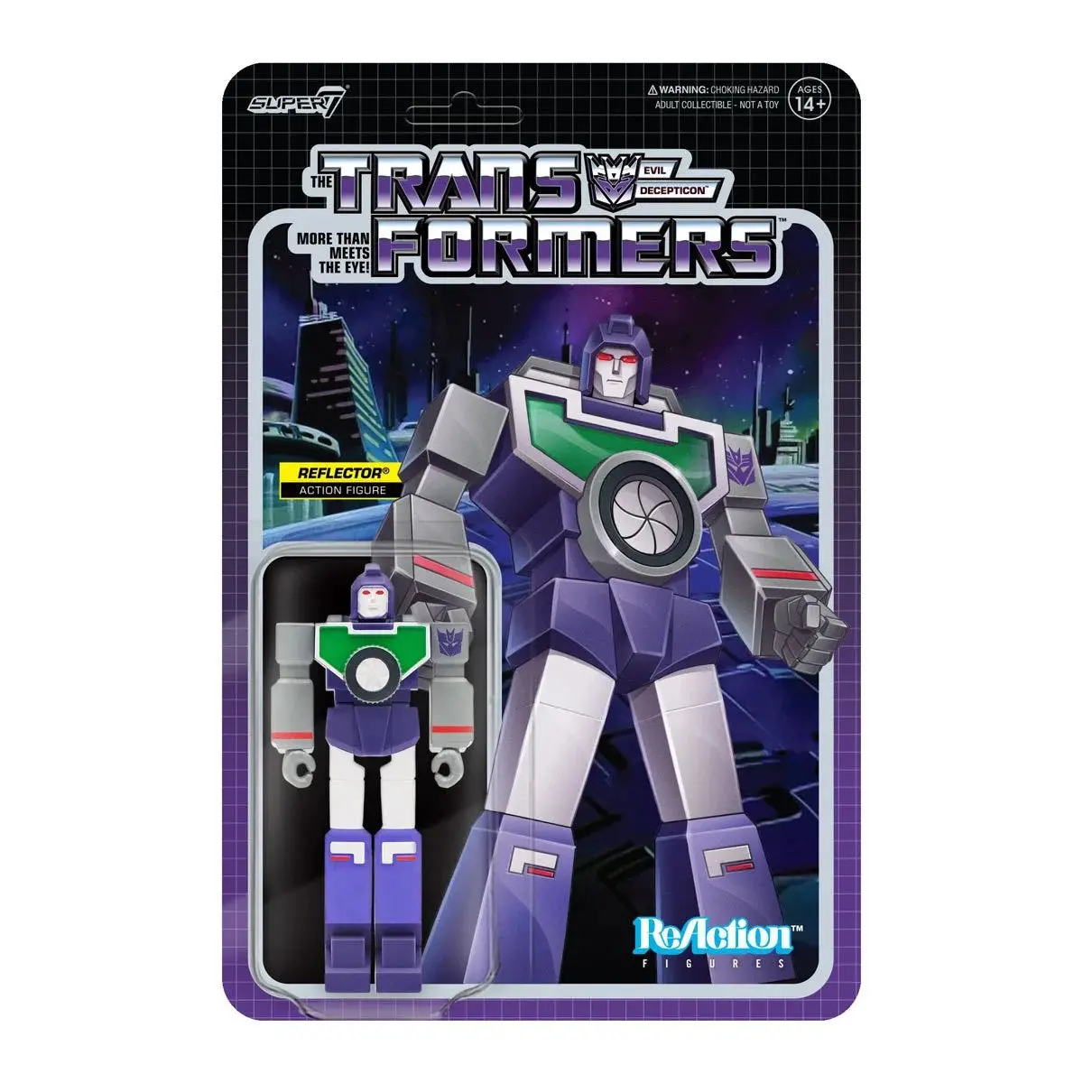 Super7 Reaction Figures - Transformers - Wave 3 - Reflector Action Figure (80810) 1