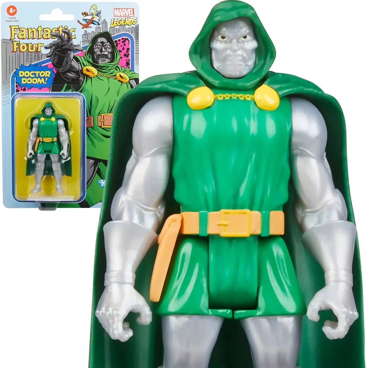 Marvel Legends - Kenner Retro 375 Collection - Doctor Doom Action Figure (F6694) Low Stock 1