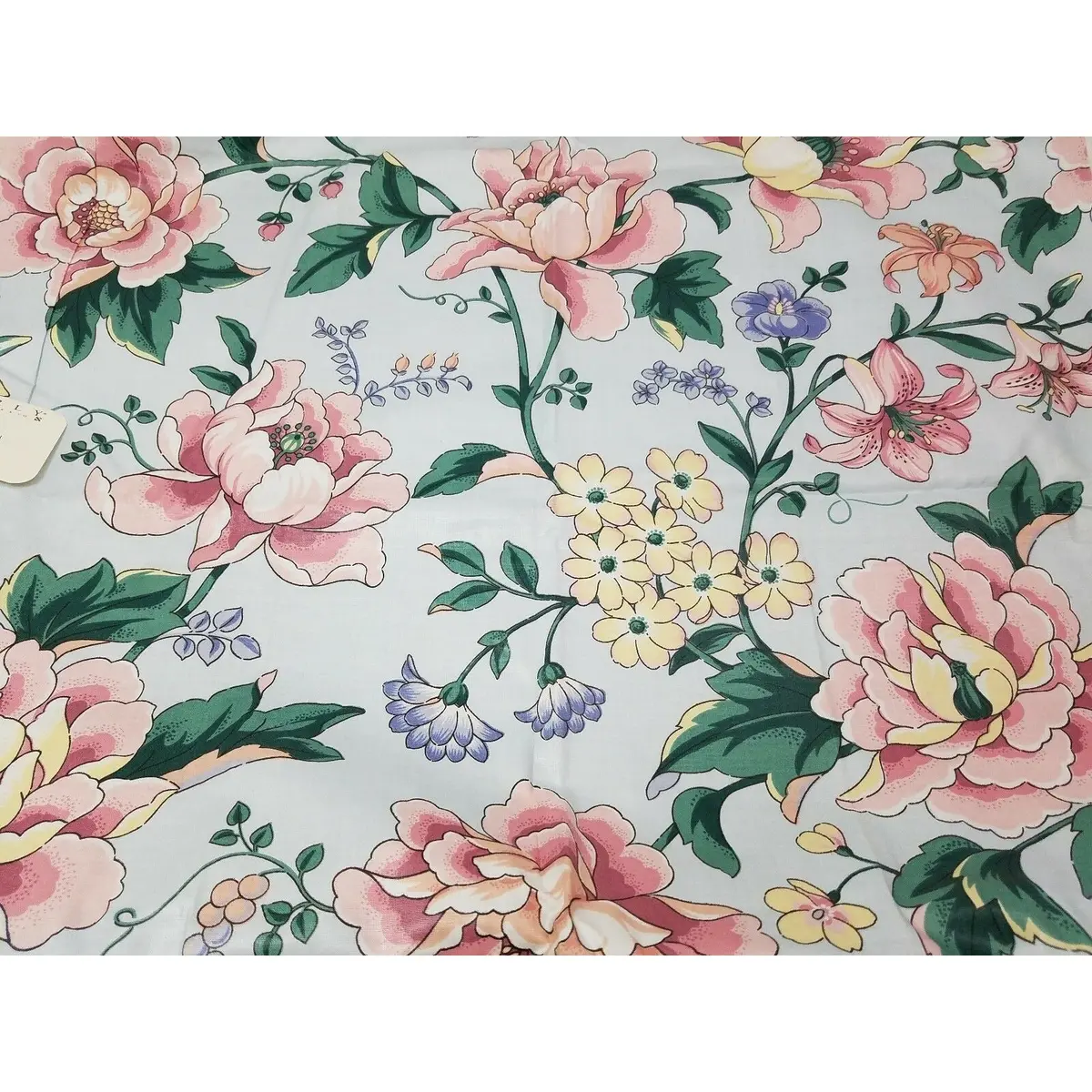 Waverly Limited Editions Collection Avondale Fabric Material Pink Roses Flowers 1