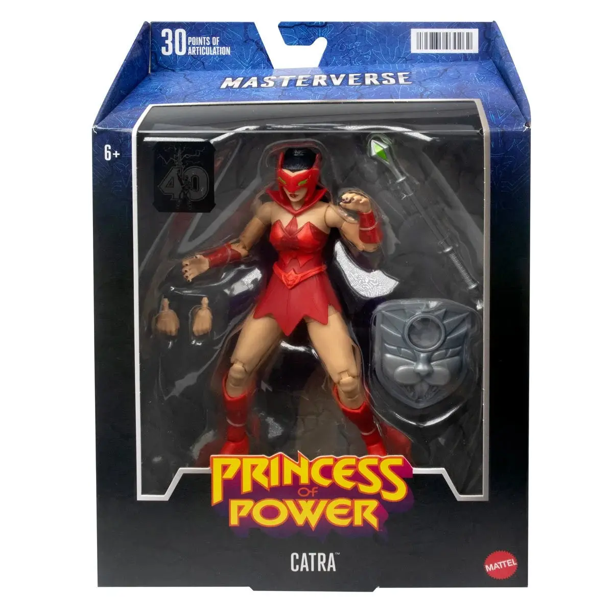 Masters Of The Universe (40Th Anniversary) - Princess Of Power - Catra Action Figure (Hdr40) Low Stock 1