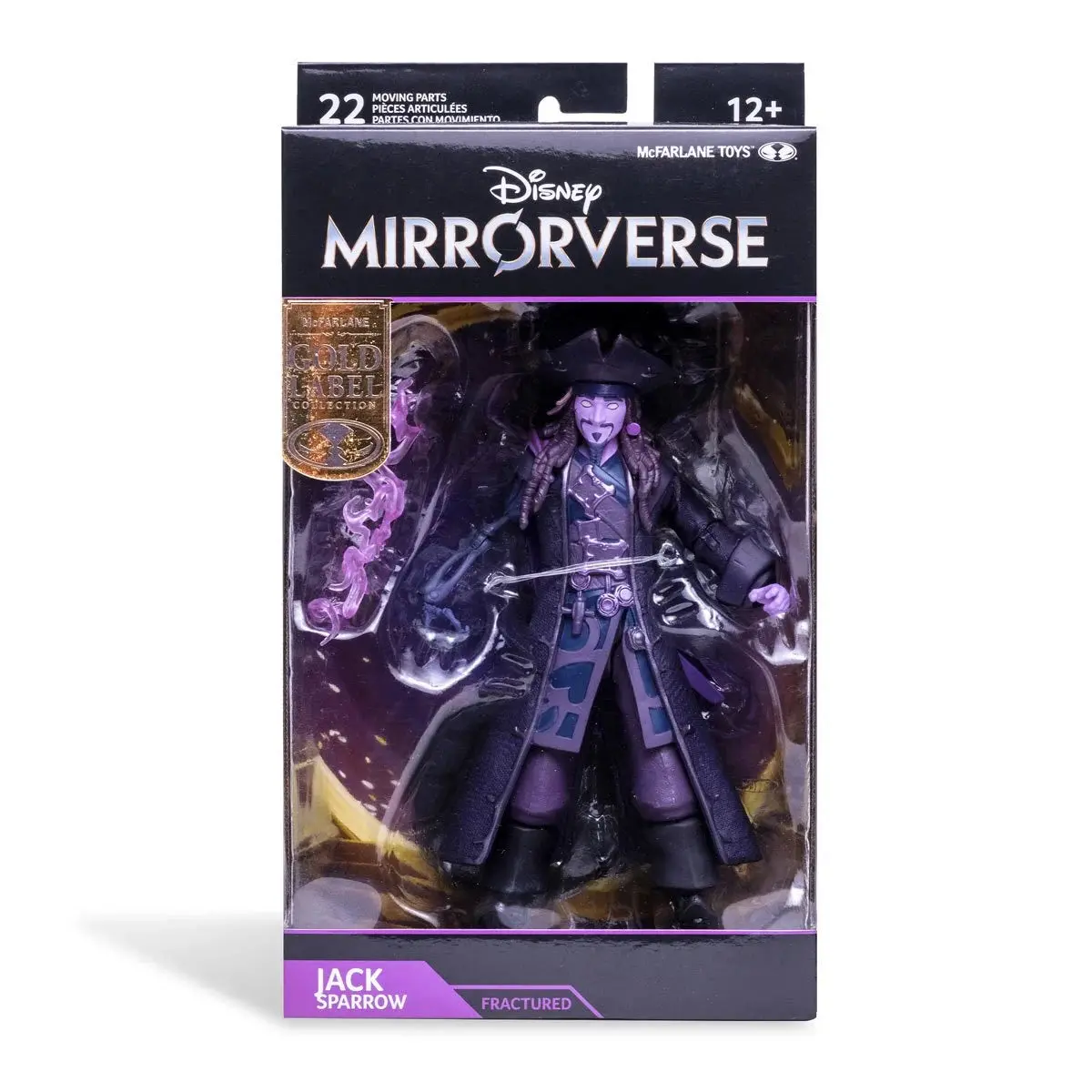 Mcfarlane Toys - Disney Mirrorverse - Jack Sparrow (Fractured) Gold Label Action Figure (16056) Low Stock 1