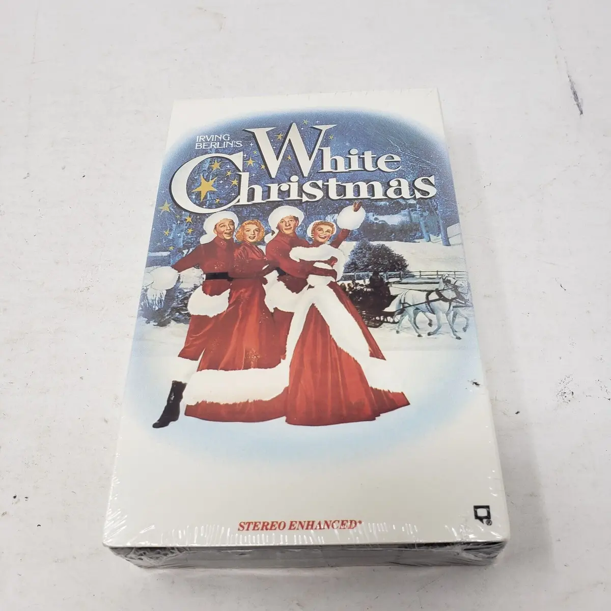 White Christmas Betamax Beta Not Vhs Tape Movie New Sealed Barcode On Spine 1985 1