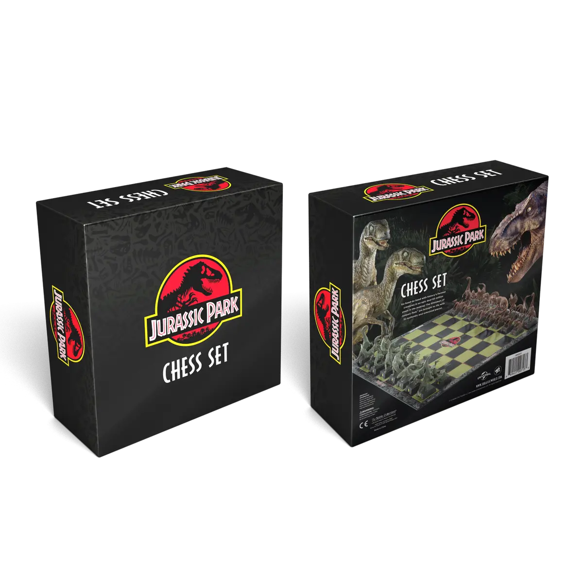 The Noble Collection - Jurassic Park Chess Set (Nn2421) Last One! 1