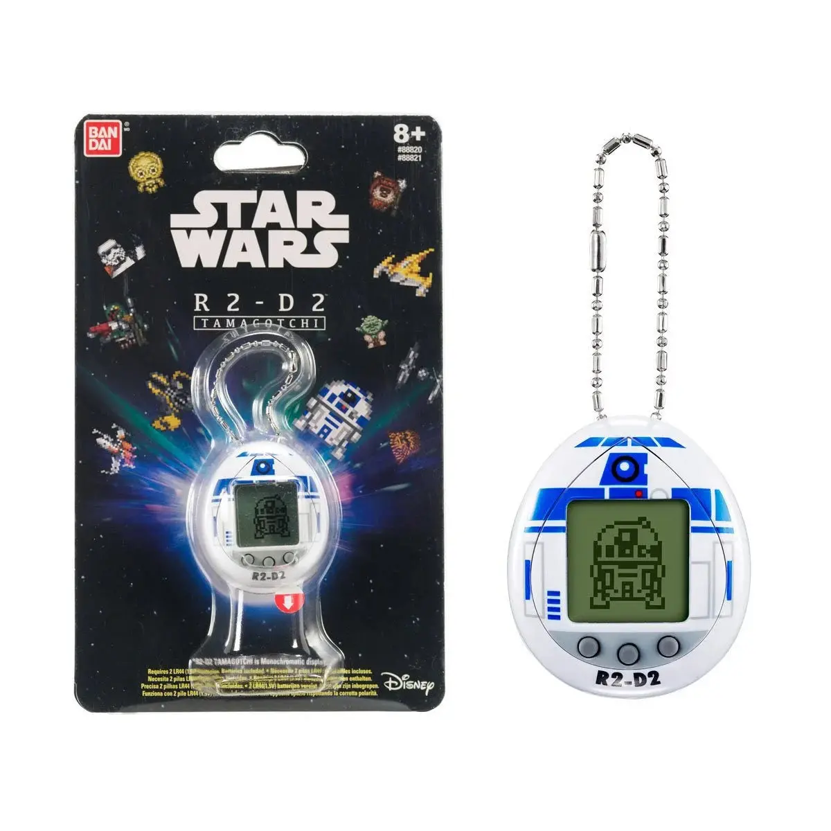 Bandai - Tamagotchi - Star Wars - R2-D2 Droid (White Deco Version) - Digital Pet (88821/88820) Low Stock 1