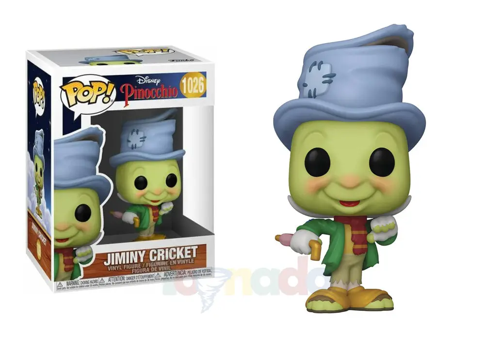 Funko Pop! Disney #1026 - Pinocchio - Jiminy Cricket Vinyl Figure Last One! 1